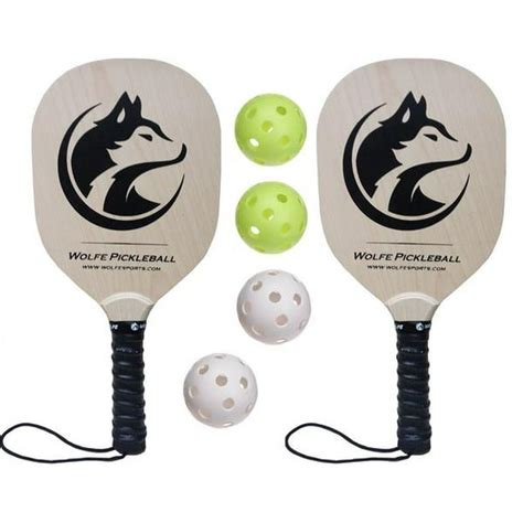 The set also includes a mesh bag for convenient transportation and storage of the balls. . Walmart pickleball paddles